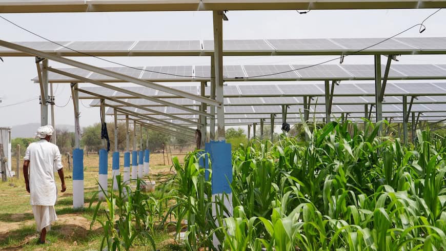 Agri-PV plant in India