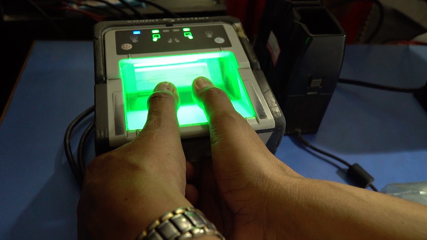biometric ID scanner India