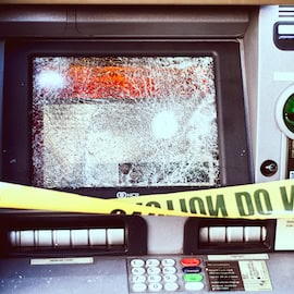 Broken ATM Photo