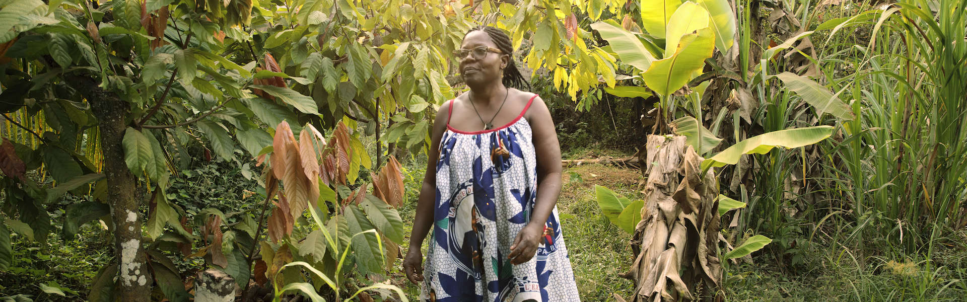 Female farmer in Africa