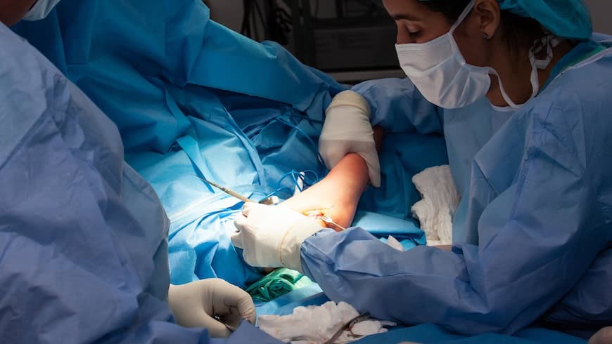 https://www.istockphoto.com/photo/female-doctor-performing-a-surgery-orthopedic-surgeon-surgery-and-insurance-concept-gm2215753765-632472087