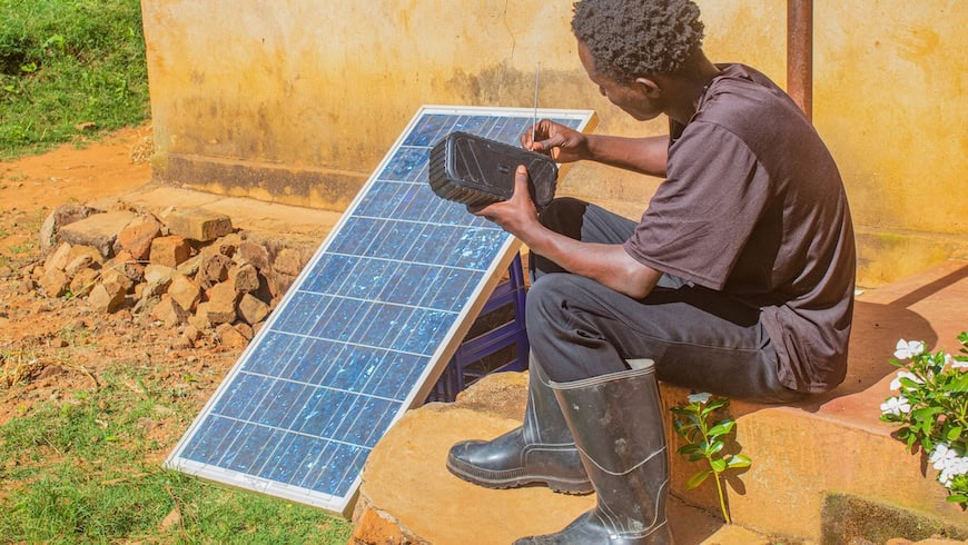 https://www.istockphoto.com/photo/young-man-tuning-portable-radio-powered-by-solar-panel-mzimba-malawi-%C3%A2-medium-shot-gm2273506075-685868790