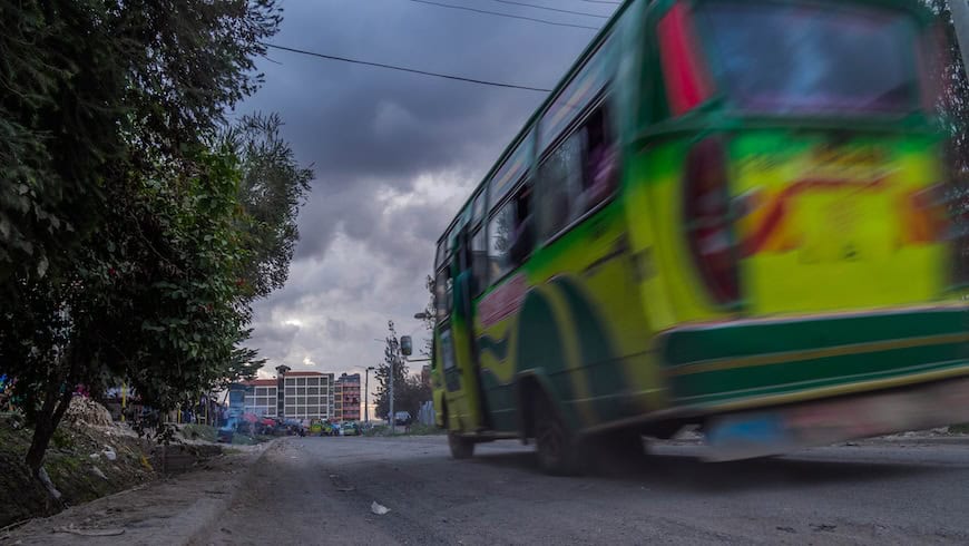 Photo purchased on iStock / https://www.istockphoto.com/photo/colorful-bus-in-nairobi-capital-city-of-kenya-gm670563828-122649155